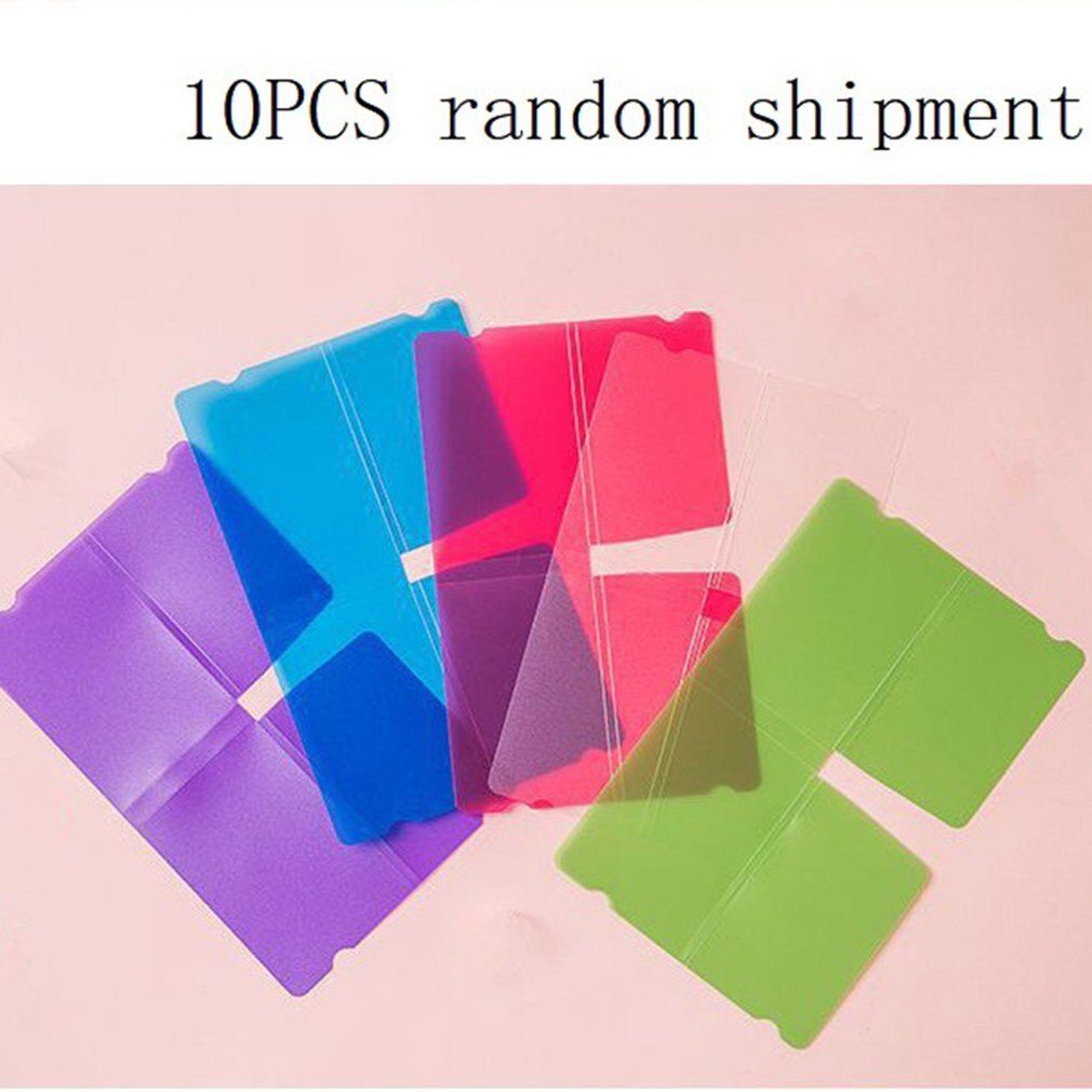 Mask storage clip Neutral foldable storage box disposable mask companion portable storage bag storage artifact: Purple