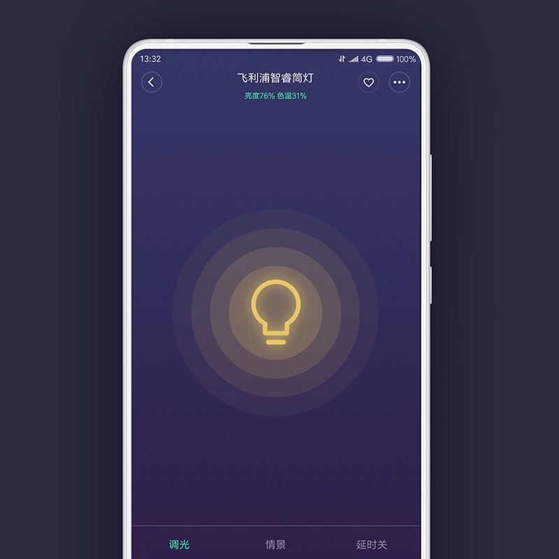 Xiaomi Mijia – spot lumineux LED intelligent, wi-fi/Bluetooth, maille, télécommande avec application Compatible Mi home, blanc