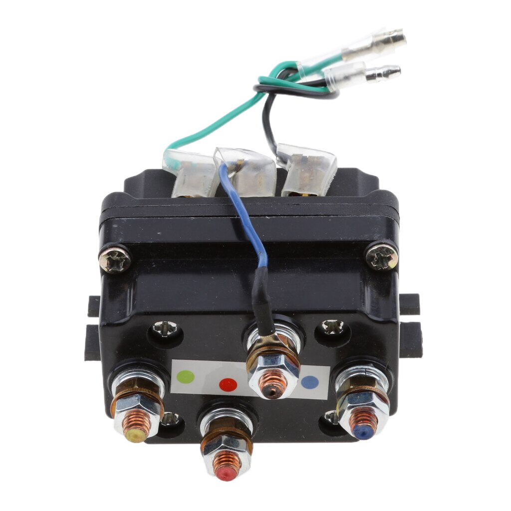 12v vinsj magnetventil kontaktor relé til 9500 lbs -17000 lbs atv utv 4wd 4 x 4 vinsjer erstatning fast kraftig konstruksjon