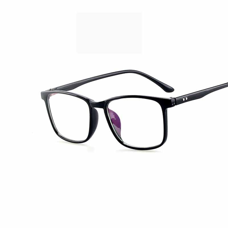Monture de lunettes carrées pour hommes et femmes, monture de lunettes tendance avec imprimé léopard, lunettes de vue sur ordonnance: 6