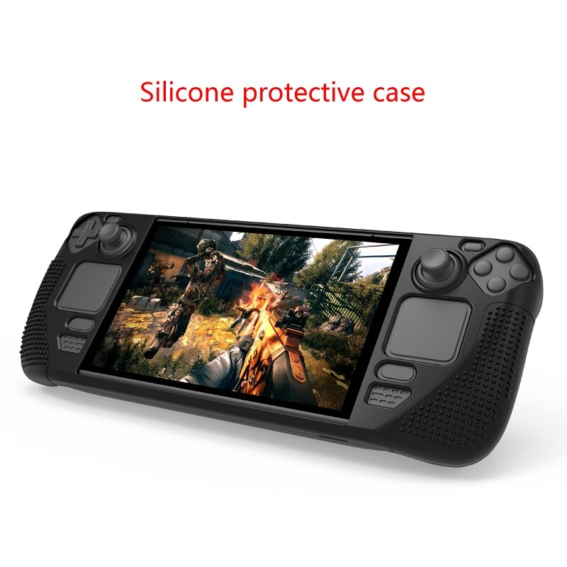 R91a weiche, komfortable silikon-schutzhüllen für steam deck game controller und spielezubehör – sturzsicher