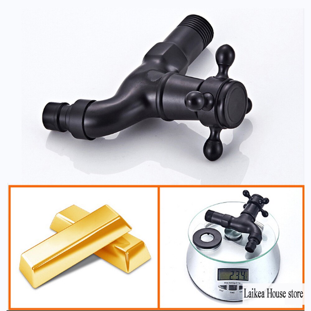 American Black Antique Brass Faucet Kitchen Faucet Water Saving Nozzle Faucet Connector 1PCS Household Accessories