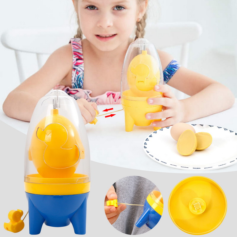 Eierscrambler Hand Eiershaker Mixer Food Grade Siliconen Eierspinner Handmatig gereedschap in de schaal Eierspinner voor hardgekookte eieren