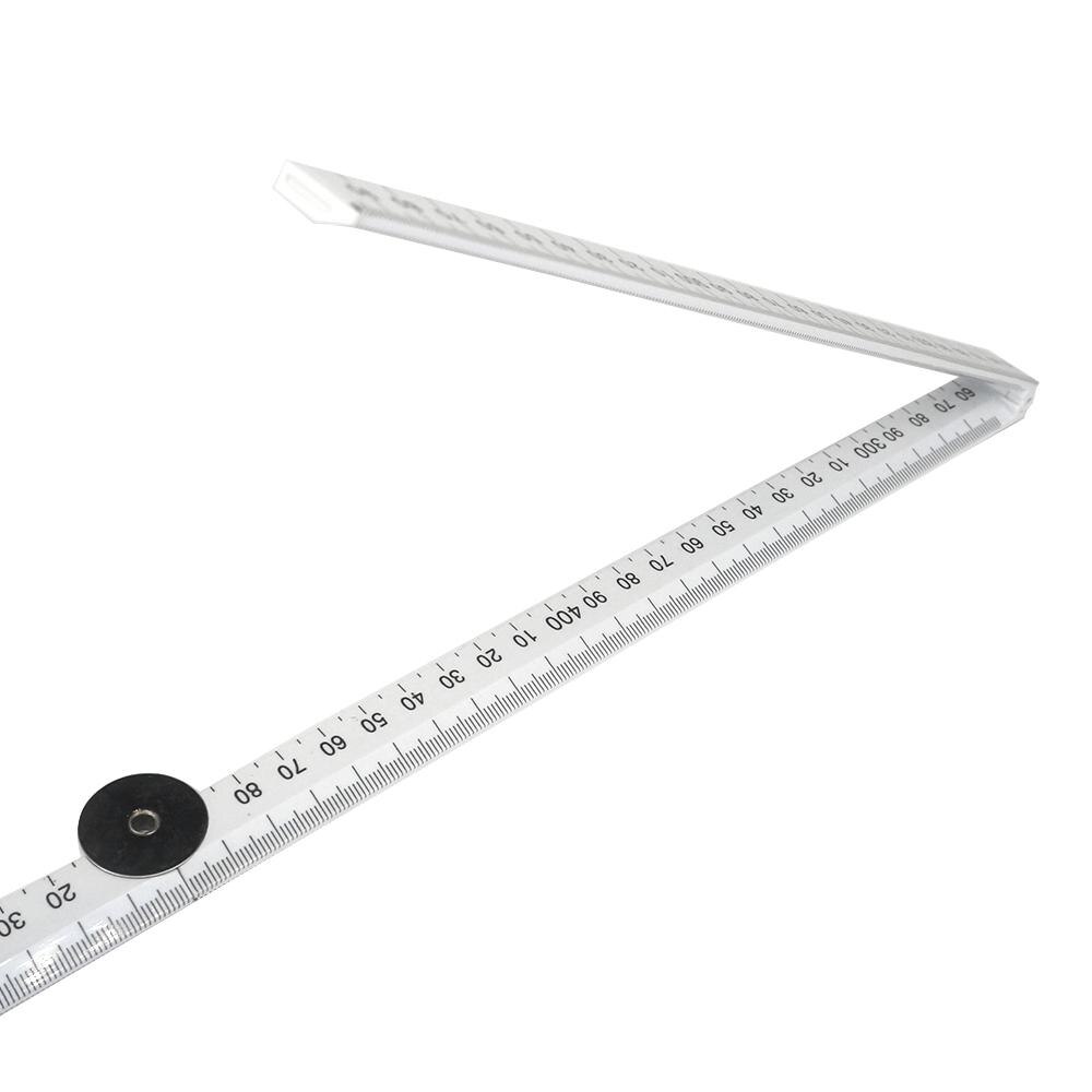 1 Meter Slide Four-Parts Fold Up Rulers Folding Versatile Inside Reading Carpenter's Ruler Education Meter