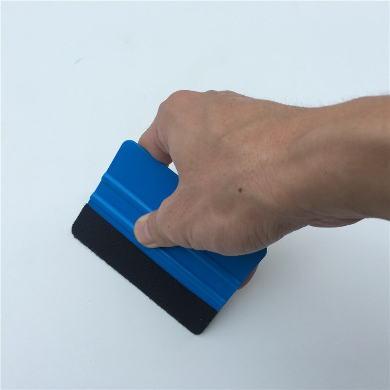 Car Vinyl Film Wrapping Tools Set Felt Blue Scraper Squeegee Cutter Knife Blade Car Decal Window Tinting Film Tools
