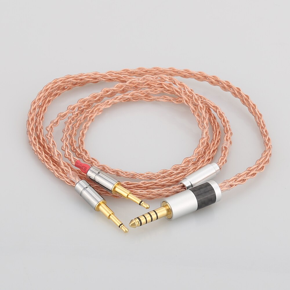 Cable Equilibrado De 3 M/10 Pies 4.4 Mm 6N OCC Cobre Chapado En Plata