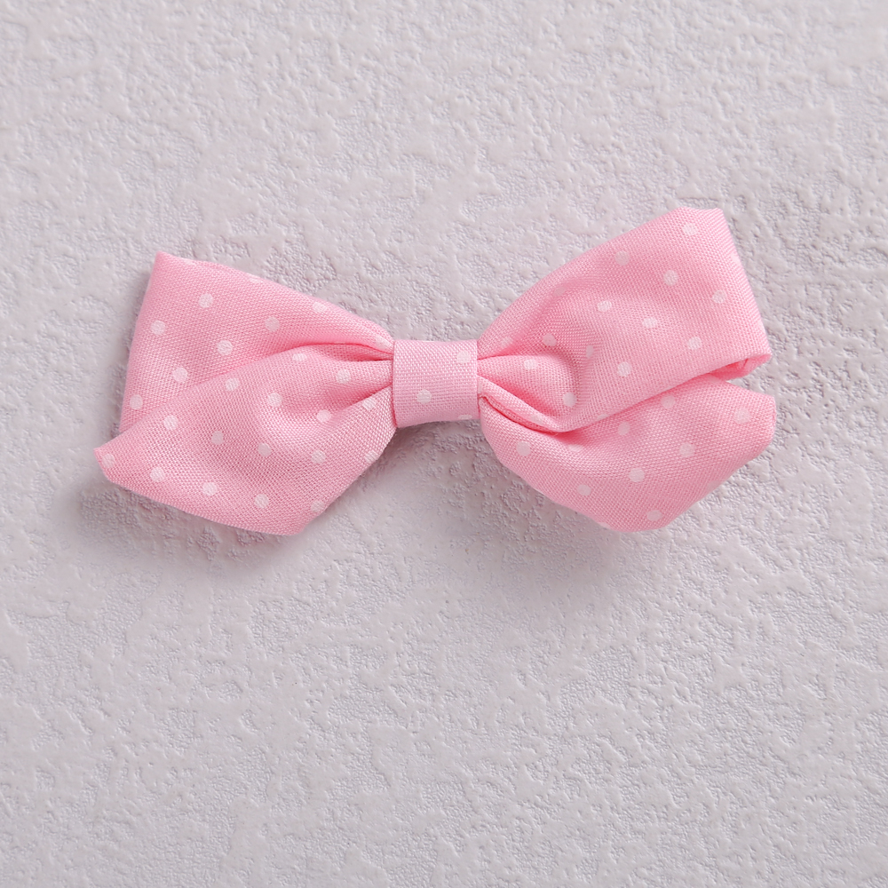 Pinzas para el pelo de lunares para niña, lazos para el pelo, pasador infantil, horquillas para niño pequeño, accesorios para el cabello para bebé Kawaii: A7NSFB-9988C-3