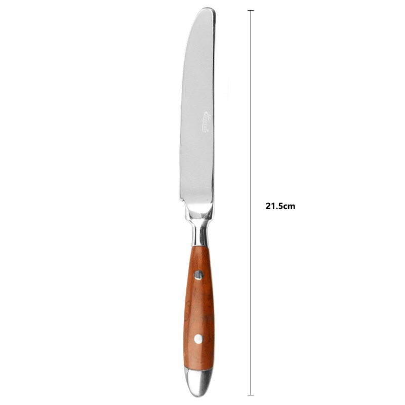 Cutlery Set Stainless Steel Western Tableware Knife Fork Spoon Dinnerware Set Flatware Kitchenware Kitchen Gadget Sets: Dinner knife