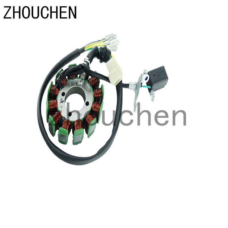 Generator CG12 Dc Magneto Stator Coils Ontsteker Fit Voor Lifan Zongshen Loncin Xinyuan CG200 Om CG250 Motoren CQ-150N