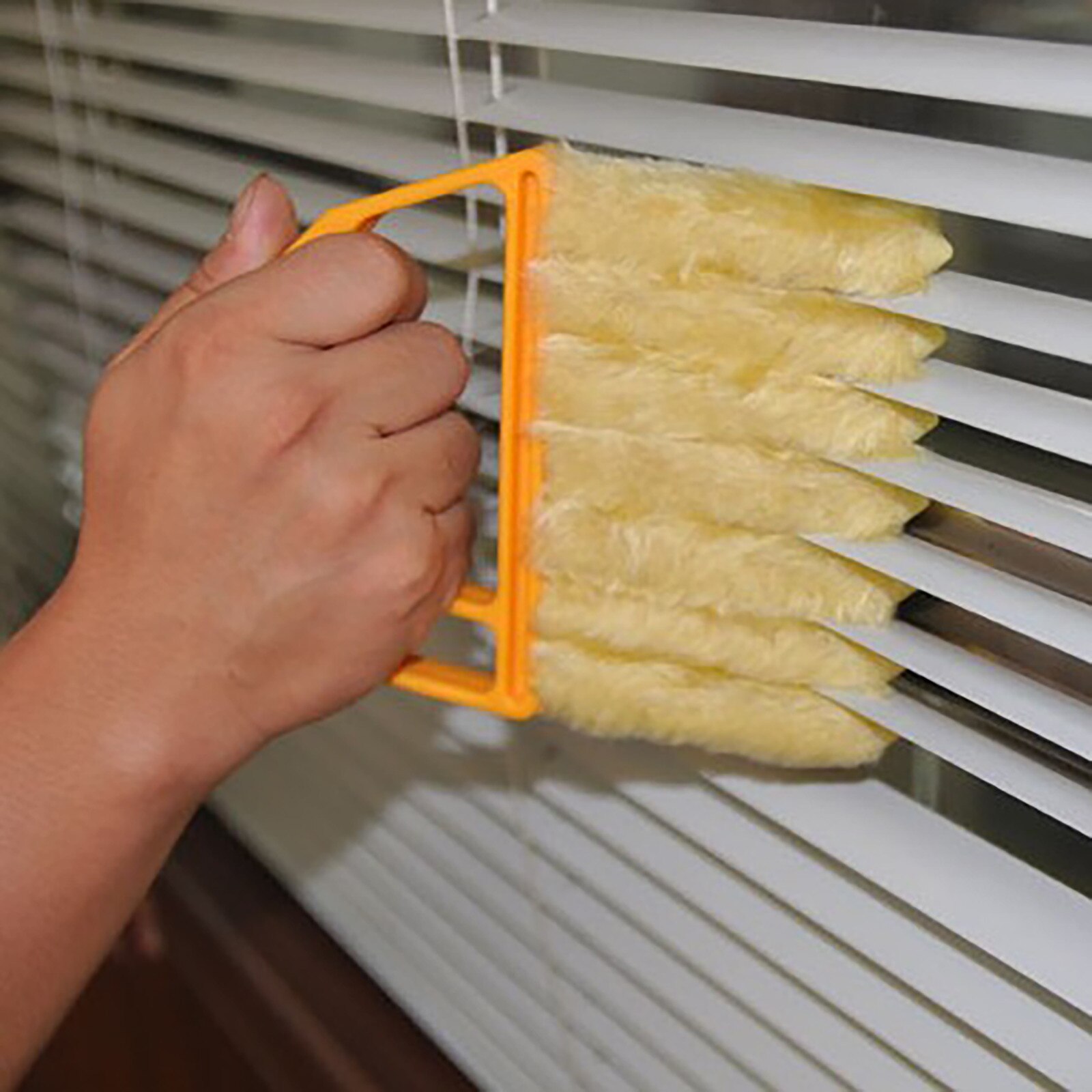 25# Useful Microfiber Window Cleaning Brush Air Conditioner Cleaning Brush Can Be Removed And Cleaned With Shutter Brush Tools