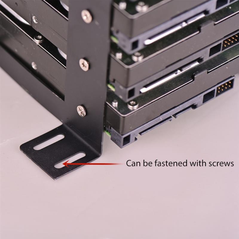 12 Bucht 3,5 zoll mechanische festplatte halterung Externe festplatte Kasten festplatte stapeln Gestell Rahmen HDD halterung Metall Material