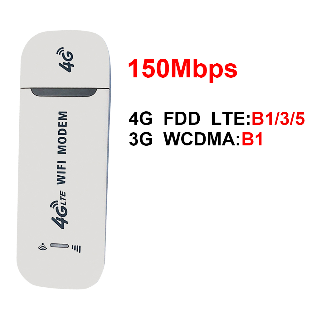 Przenośny kieszonkowy 4G Router wi-fi 150Mbps Router wi-fi Modem 2100mAh MiFi z gniazdo karty Sim szerokim zasięgiem do podróży na zewnątrz