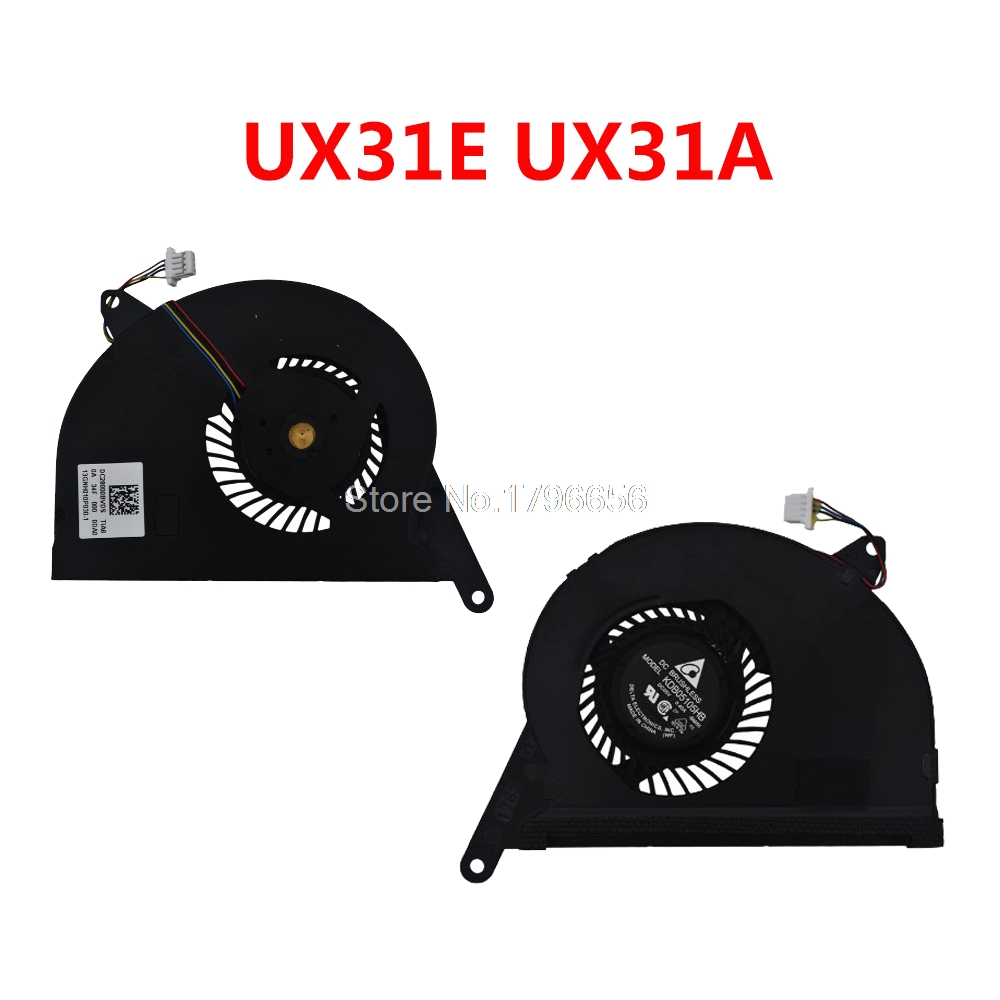 For Asus ZENBOOK UX32 UX32A UX32VD UX32V UX32LA UX32LN UX32L UX31E UX31A UX31L UX31LA UX21E UX21A VGA CPU Cooling Cooler Fan