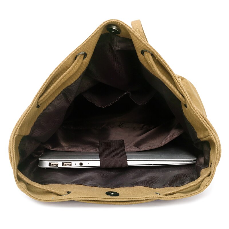 Didabear Canvas Rugzak Mannen Rugzakken Grote Mannelijke Mochilas Casual Schooltas Voor Tieners Jongens Mannen Rugzak Rugzak