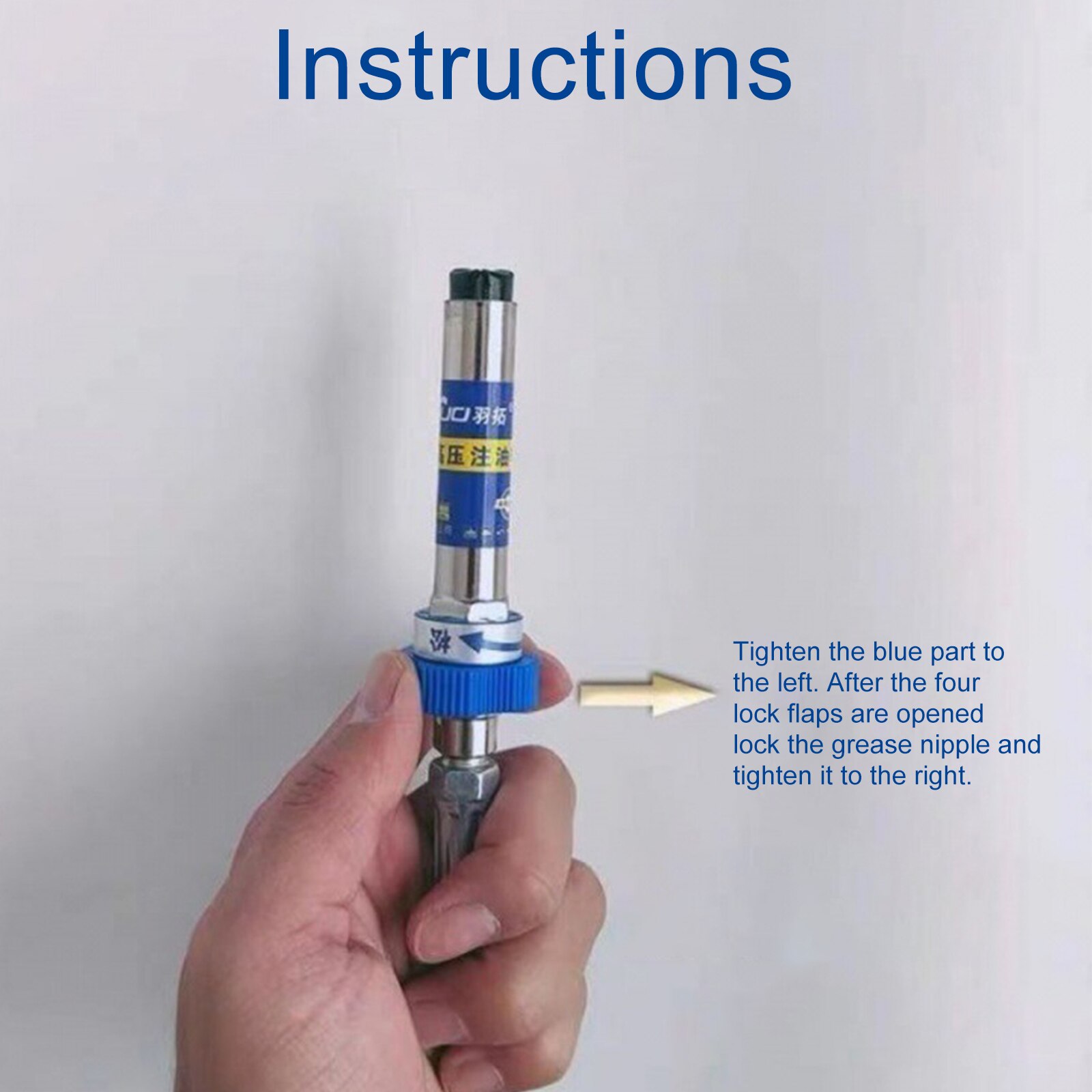 Grease Coupler Lock Pliers High Pressure Fitting M6/m8/m10 Grease Mouth Manual Pneumatic Electric Grease Guns Kit