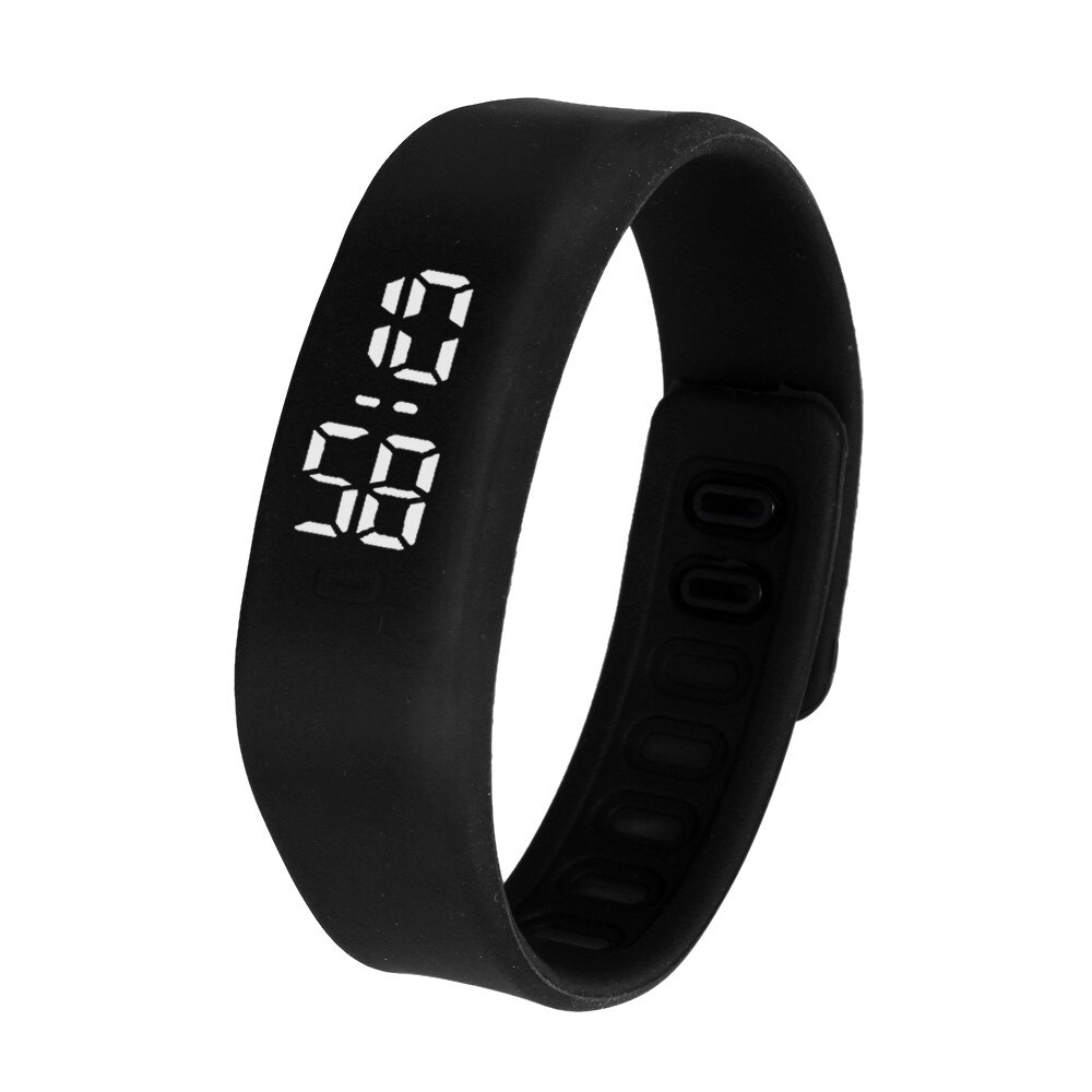 Vrouwen Mannen LED Sport Running Horloge Datum Rubber Armband Digitale Horloge Женские часы Reloj de dama Wd3