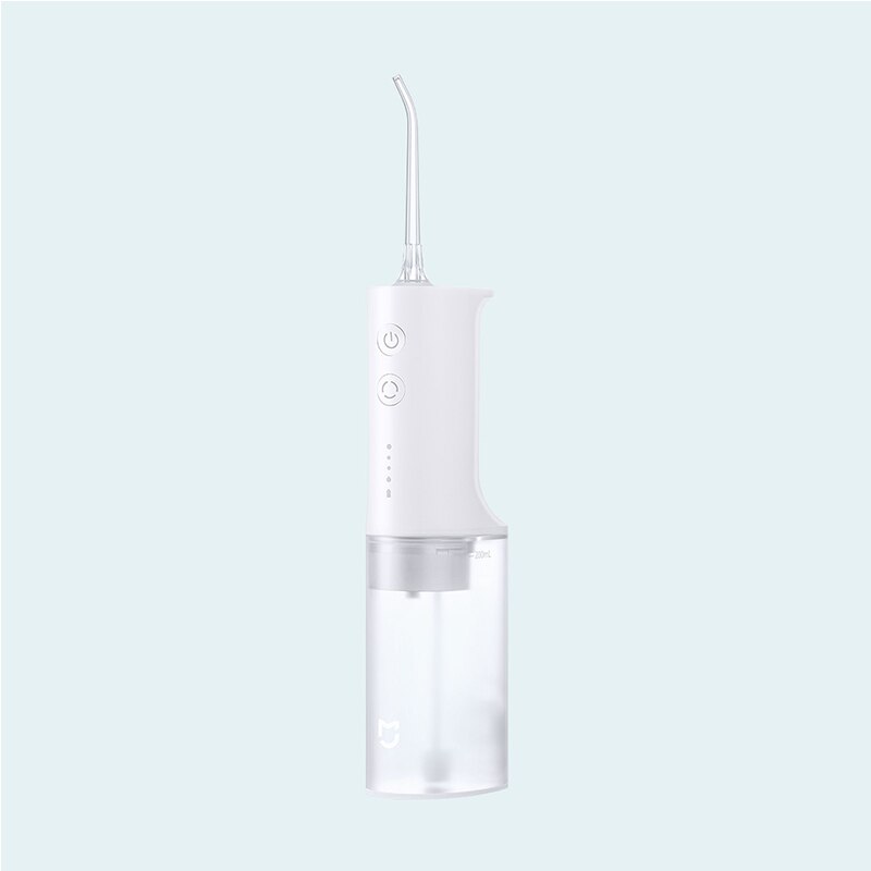 Gorący XIAOMI MIJIA Mi doustny irrigator przenośny czyszczenia zębów IPX7 wodoodporny wybór wody cztery tryby Pik wody cztery rodzaje dysz