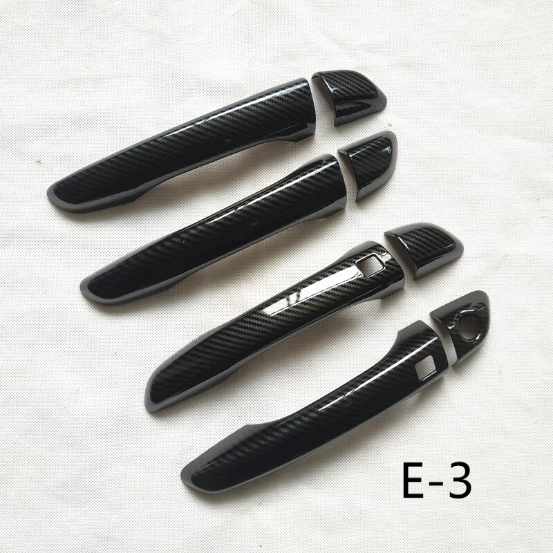 For Hyundai i30 PD III MK3 Accessories Door Handle Cover trim handles covers plastic Imitation carbon fiber: E-3