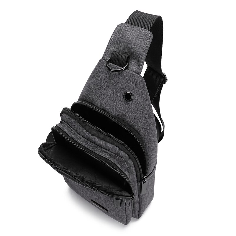 Neue Anti-Diebstahl männer Bote Taschen Multi-tasche Schlinge Schulter Taschen lässig Brust Pack Reise Umhängetaschen männlichen