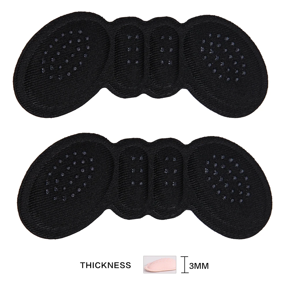 2 stücke High Heel Pads für Sandalen Schuhe in lagen verstellbare Anti wear Kissen Einlegesohlen Füße Einsatz Einlegesohle Heels Pad Protector Vorfuß: green