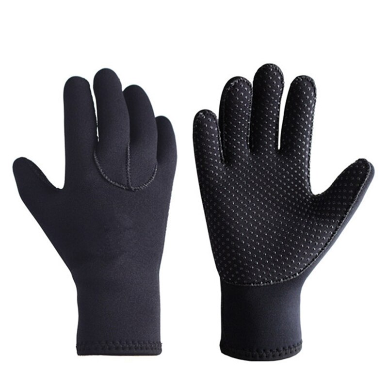 Guantes de buceo de neopreno de 3mm para hombres y mujeres, para nadar, para hacer surf, para pesca submarina, para bucear en barco, guantes de invierno: XL