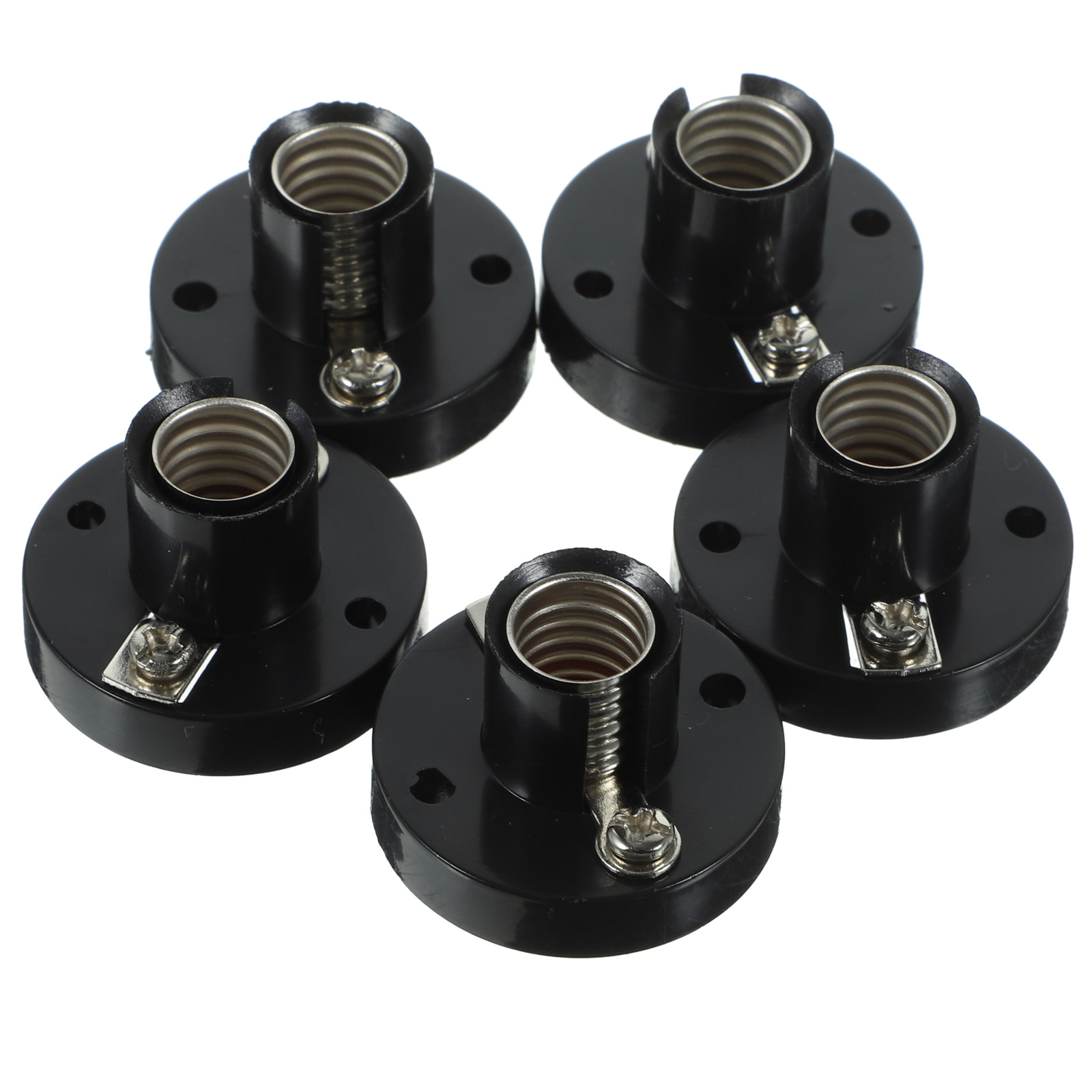 Porte-ampoule à douille E10, 5 pièces, supports de lampe à vis pour expérience électrique et réparation de lampe