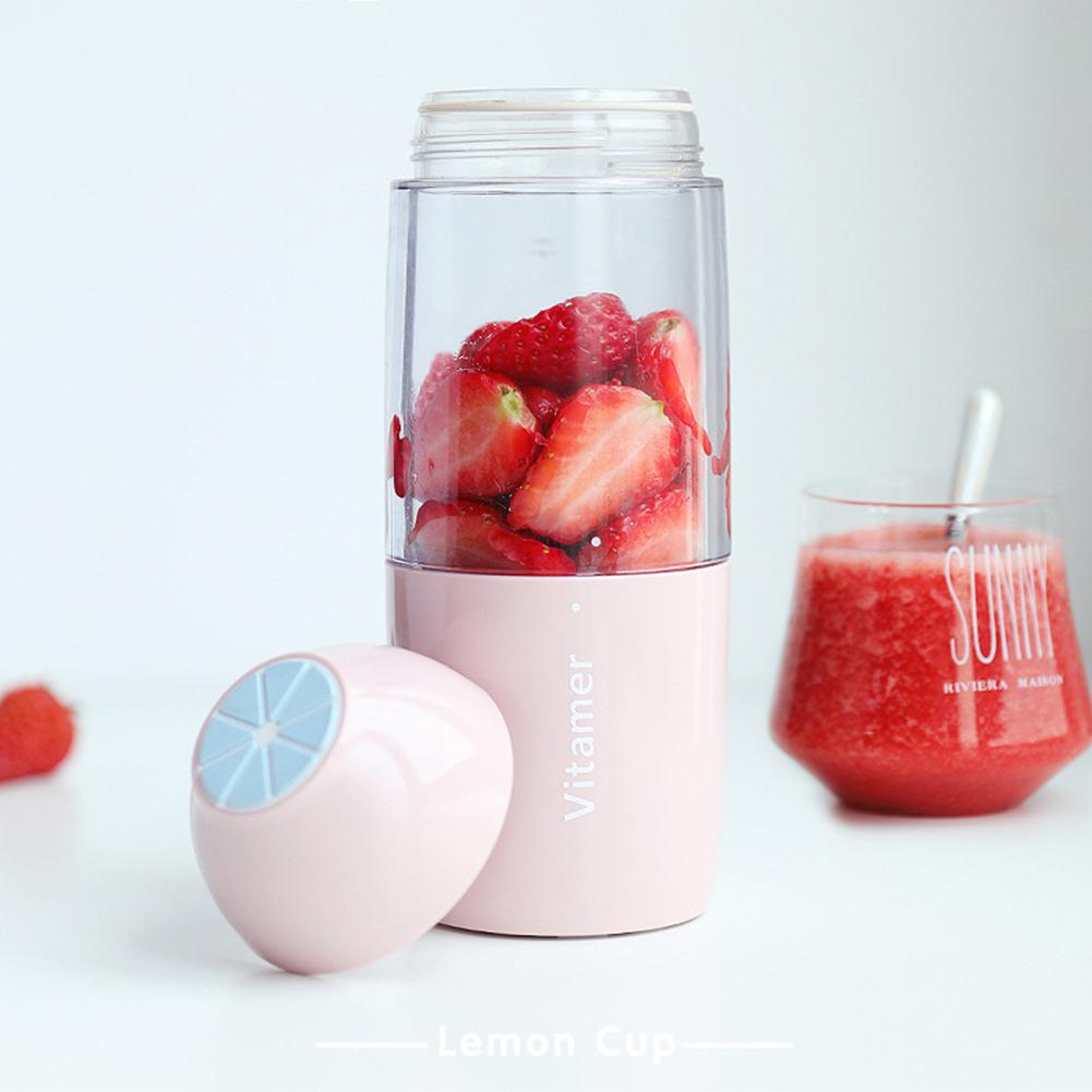 Himiss 500 Ml 4000 Mah Draagbare Mini Usb Opladen Vitamer Fruit Juicer Sinaasappelsap Maker Cup Mixer Fles