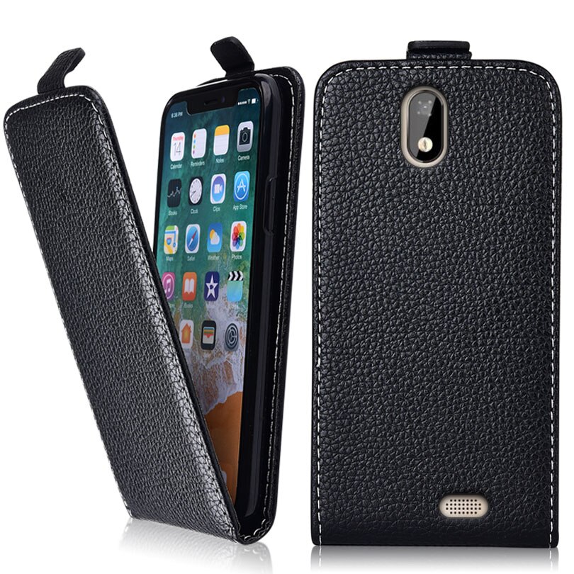 Business Vintage Flip Case For Digma LINX Base 4G Case 100% Special Cover PU and Down Plain Cute phone bag