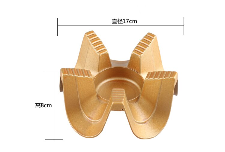 Commercial restaurant alcohol rack solid alcohol dry boiler base small chafing dish stove household Korean dry pot foundation: 2