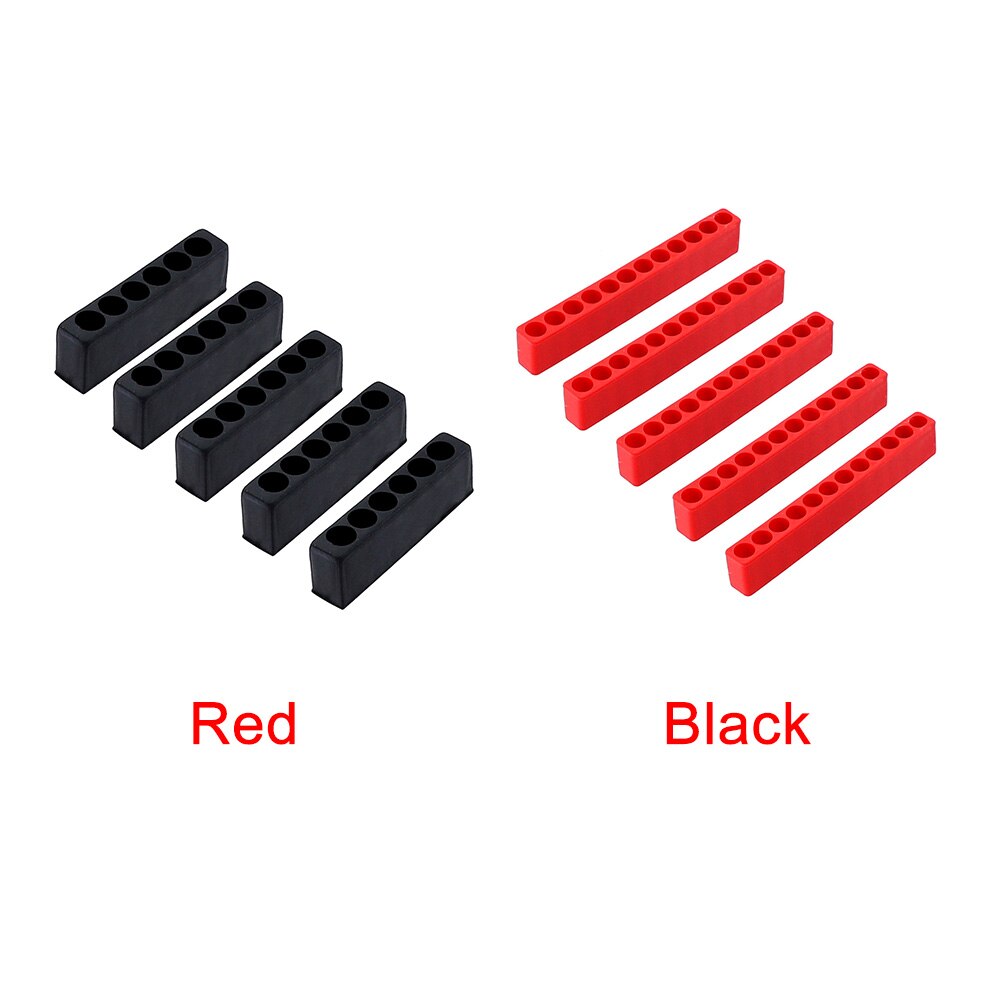 5pcs Organizer Hex Shank Multipurpose Screw Bits Home Tool Box Portable Durable Screwdriver Storage Deck Case Accessories