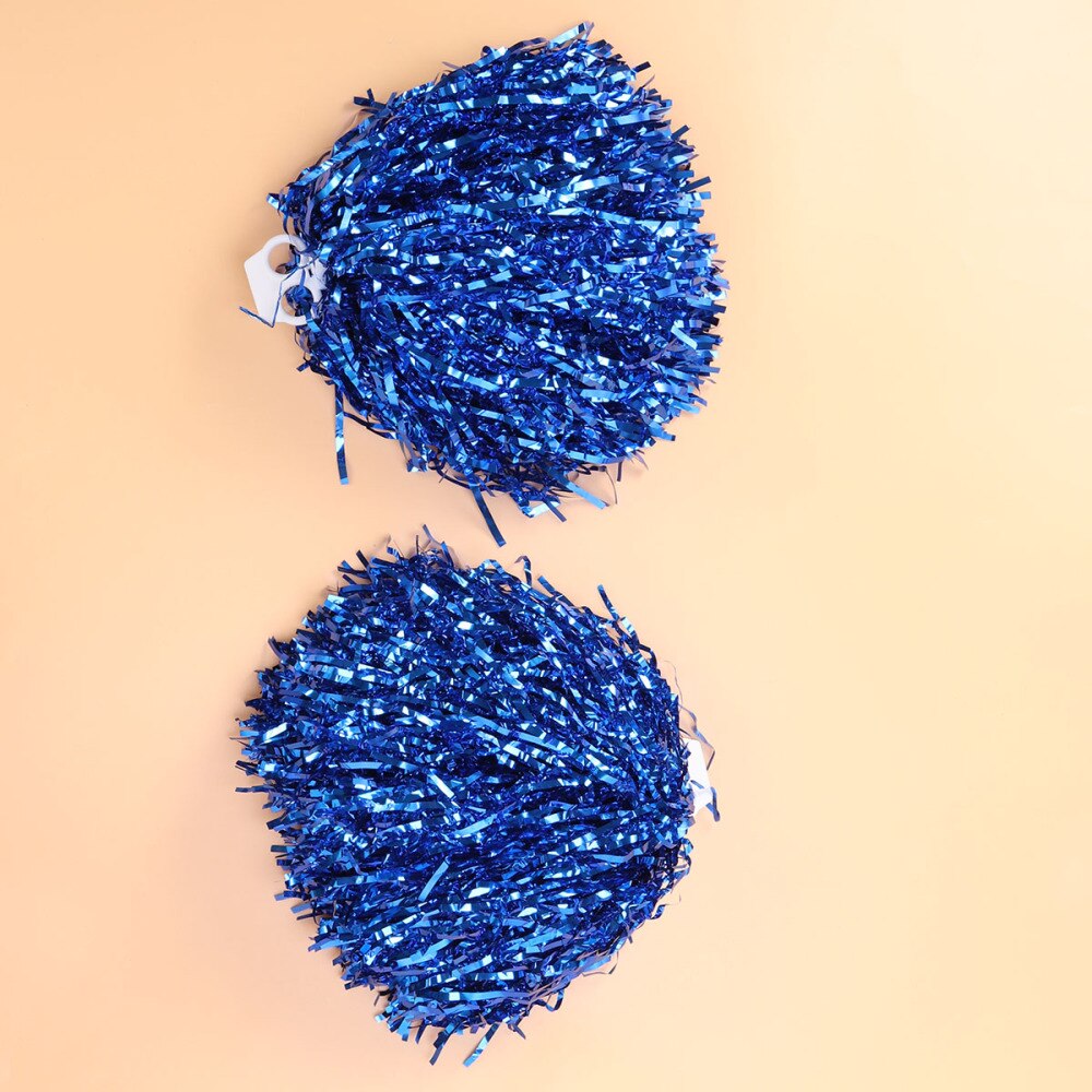 1 Paar Ring 50G Juichende Squad Spirited Fun Cheerleading Kit Cheer Poms Voor Zowel Kids College En Hoge school Concurrentie: Blue