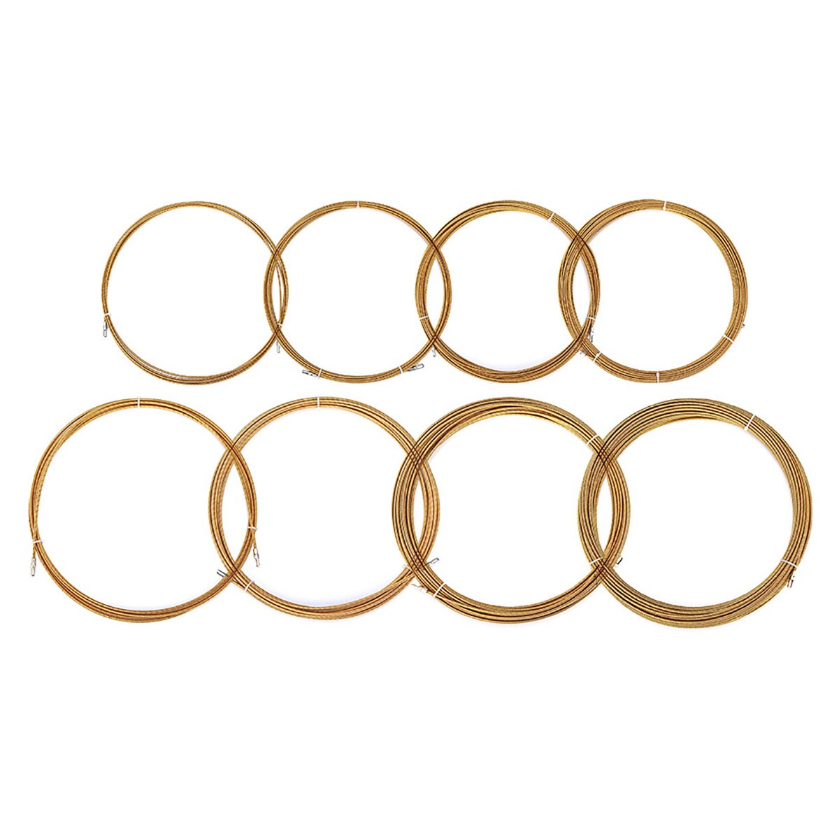 Poetable 5M/10M/20M/30M Kabel Trekkers Rodder Conduit Ducting Rodder Trekken Kabel draad Vis Tape Draad Voor Diy Gebruik