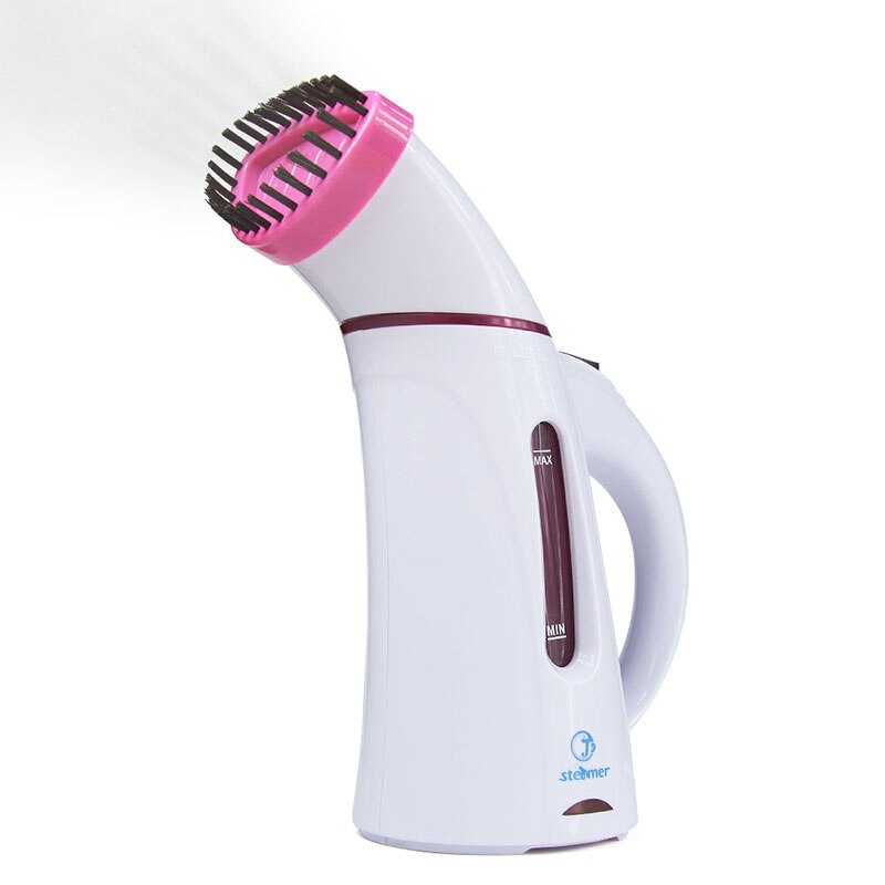 Garment Steamer Portable Clothes Steam Iron for Travel and Home Powerful Brush Ironing Handheld Remove Wrinkles steam 220V /110V: Pink / us