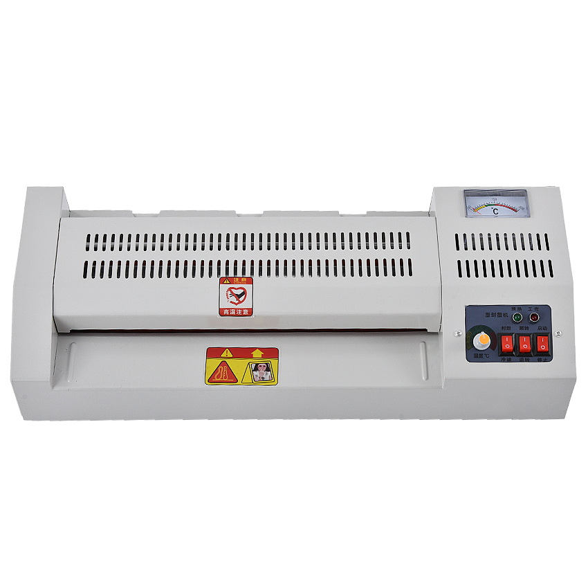 320A Metal Laminator and Cold A3 Photo A4 Laminating Machine for Office/Home 4 Rollers 220V 600W 1MM