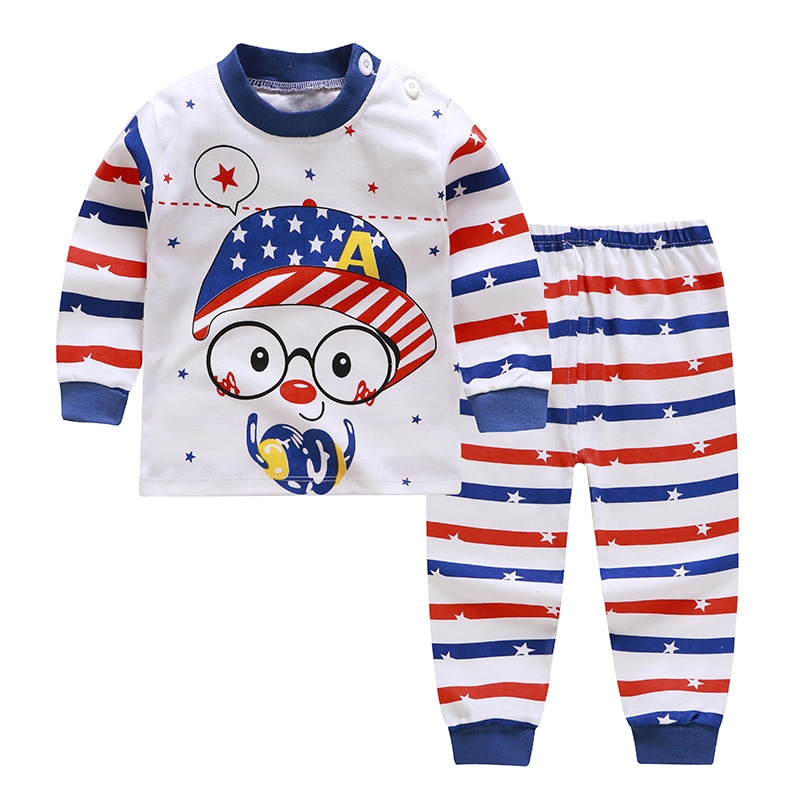 enfants vêtements pour garçons et filles coton Pyjamas printemps sous-vêtements de bébé vêtements bambin Pyjamas pyjama pour garçons Pyjamas