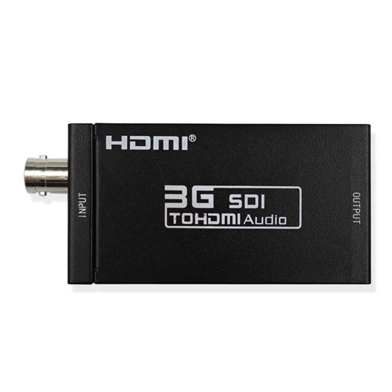 1 Pcs 3G SDI To HDMI Converter 1080P HDTV Audio Video Adapter &amp; 1 Pcs SDI To HDMI Mini 3G HD SD-SDI Video Mini Converter