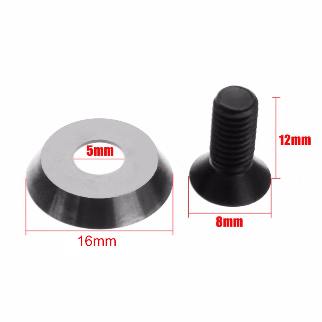 Round Carbide Insert 16mm 16x3-30 Degree Carbide Insert Cutter Finisher Wood Turning Lathe Tool With Screw Mayitr