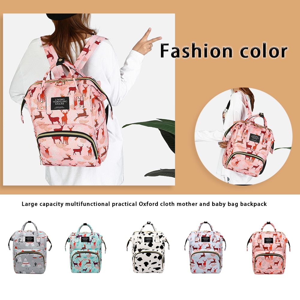 Mode Luiertas Rugzak Multifunctionele Rugzak Voor Mama Baby Bag Portable Mochila Moederschap Luiertas Mama Wandelwagen Zak