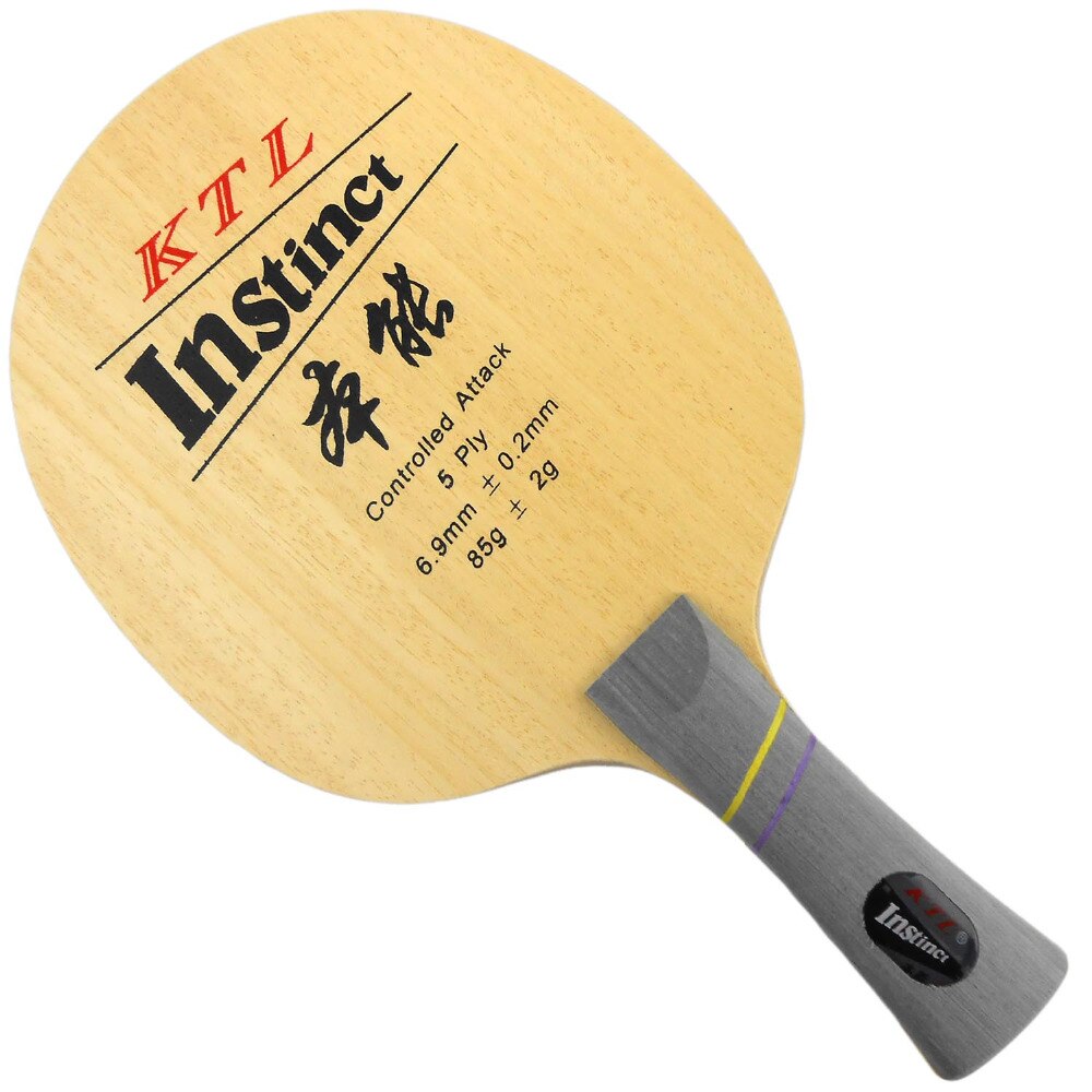 Original KTL Instinct (L-1008, L1008, L 1008) shakehand table tennis / pingpong blade LongShakehand FL