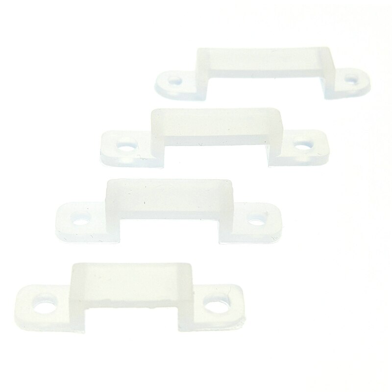 LED Strip Holder 10pcs/lot 10mm 12mm 15mm 18mm Silica gel Holder for LED Strip Fixed to the wall