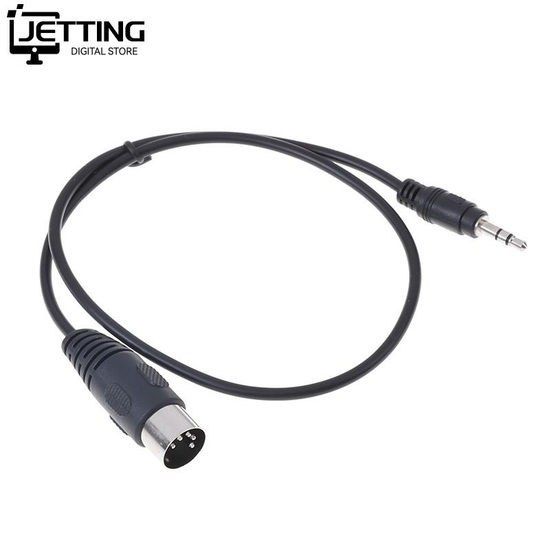 50cm 5 Pin Din MIDI Male To 3.5mm Male Plug Stereo Jack Audio Adapter Cable