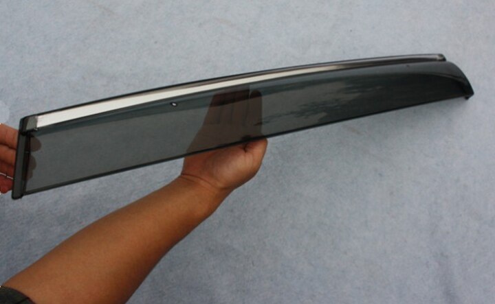 Window Wind Deflector Visor Rain/Sun Guard Vent For Ford Edge
