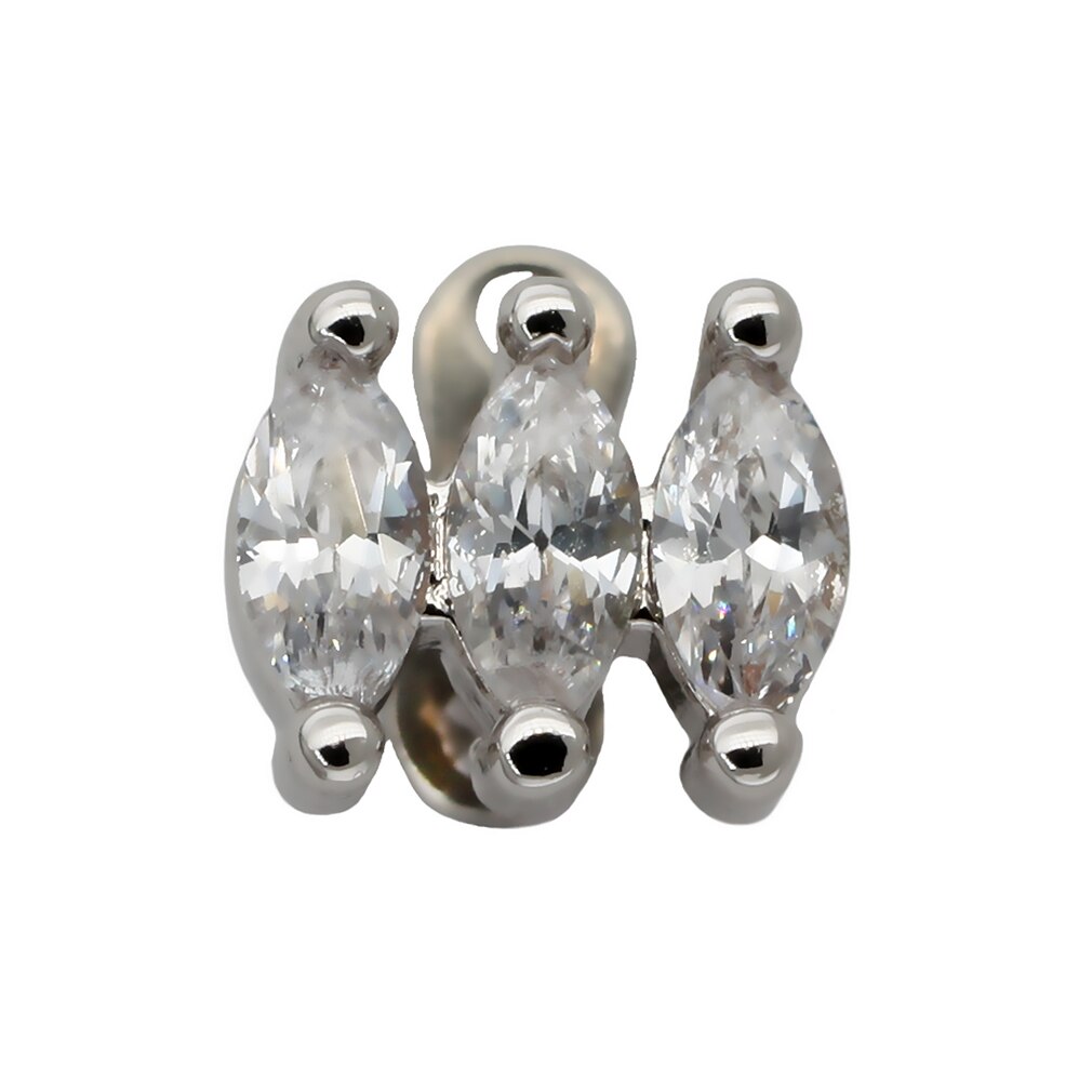 MUSI 2mm Dermal Anchor G23 Titan Körper Schmuck