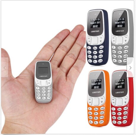 BM10 Mini téléphone quadribande Bluetooth composeur faible rayonnement double SIM changeur de voix