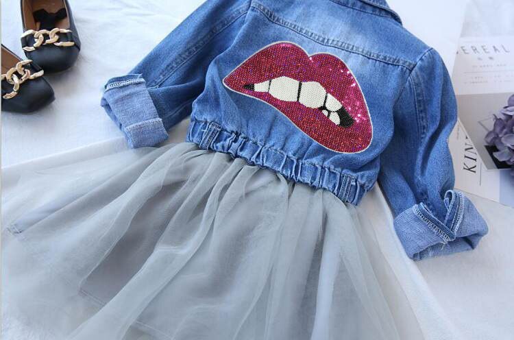 Personality Big Sexy Lips Sequin Patch Iron on Patches for Clothing Heat Transfer for T-shirt Badges Applications DIY Appliques