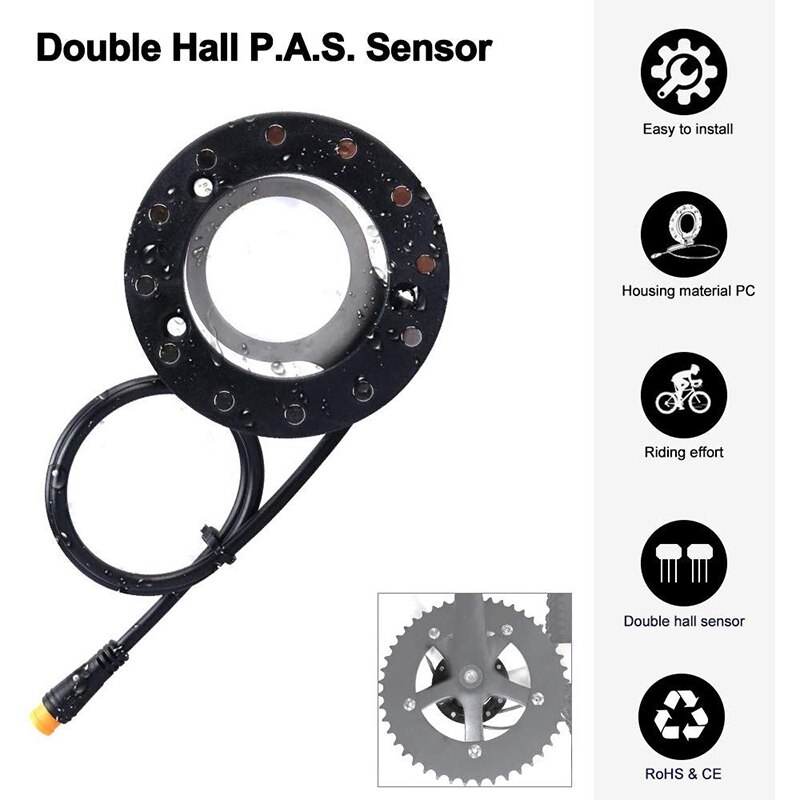 Bike Power Pedal Assist Sensor Cycling Accessories Bicycle Parts Bicycle PAS Electric Bicycle