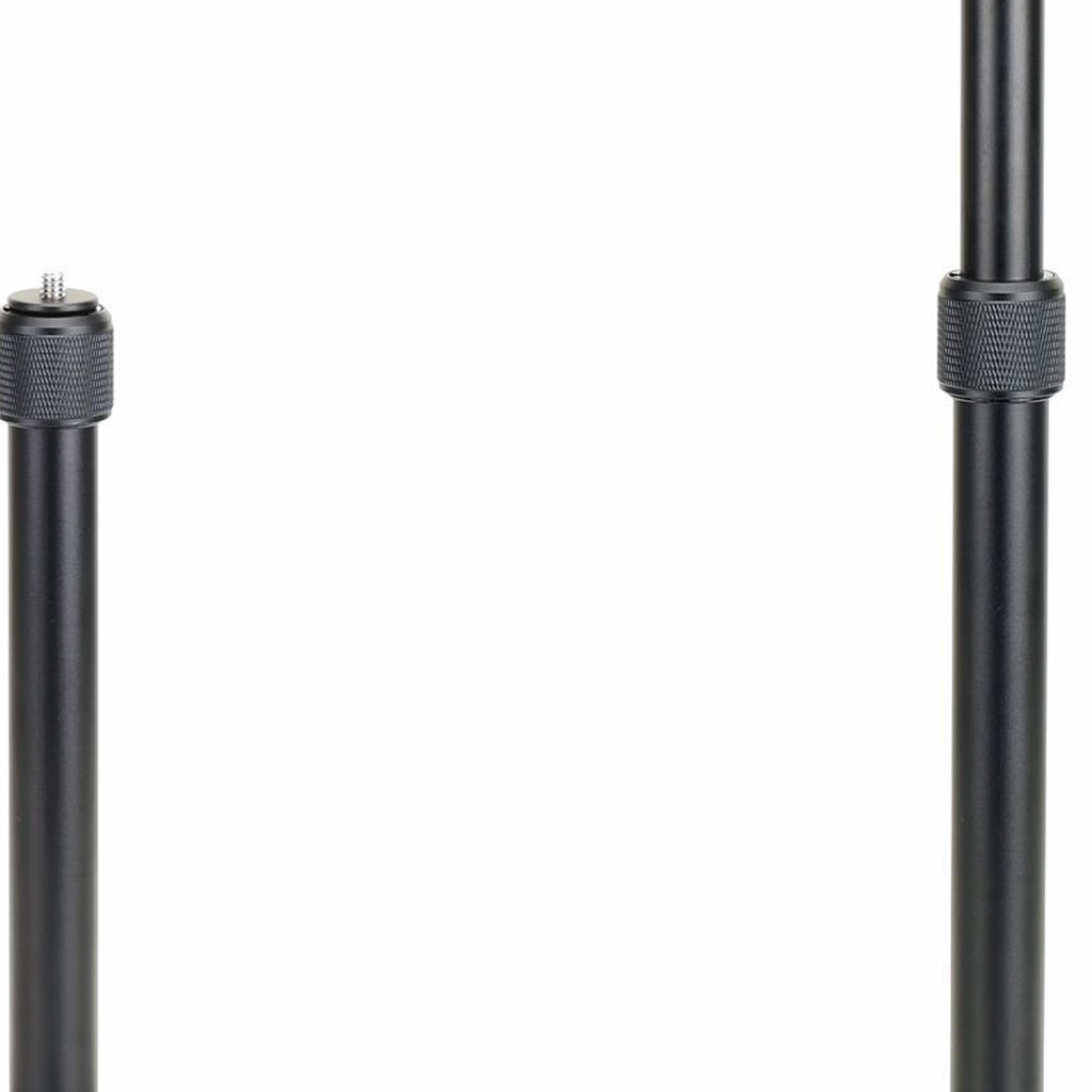 Tripod Mount Monopod Metal Handheld 2-section Extension Rod with 1/4-20 Thread for DSLR Camera Gimbal Stabilizer Phone Holder
