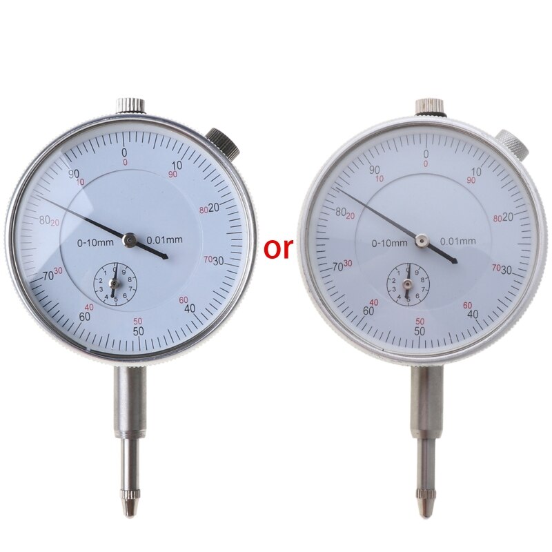 0.01mm High Accuracy Dial Indicator Instrument Dial Precision Tool Dial Indicator Gauge 0-10mm