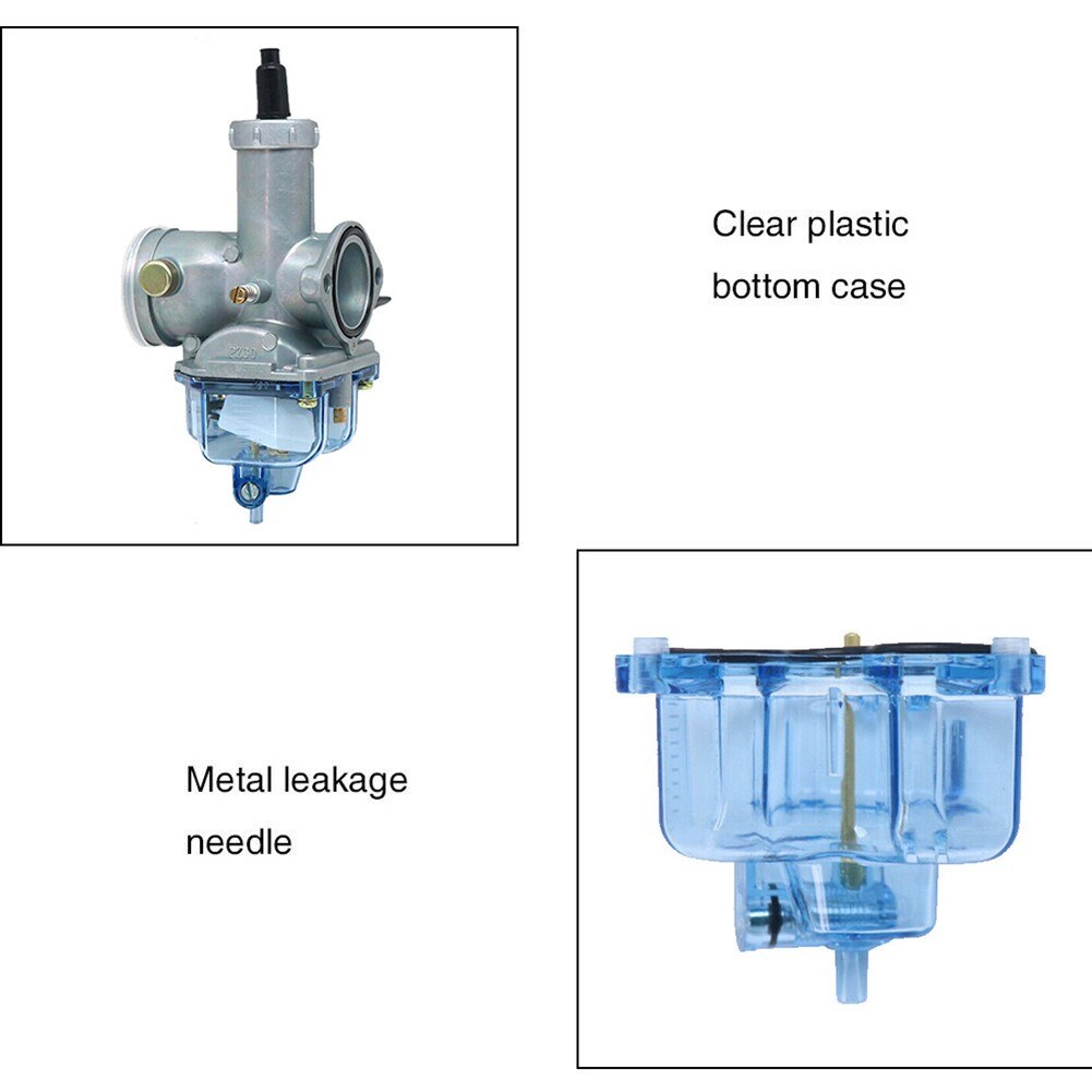 Carburador flotador con cámara azul, para PZ 26/27/30/32mm, sin carburador, 1 unidad