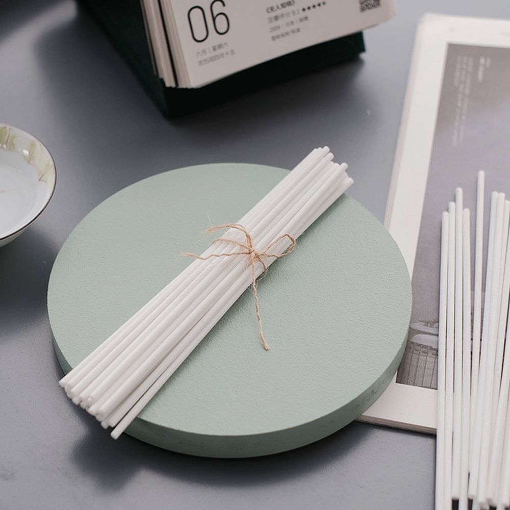 50 Stuks 3/4Mm Reed Sticks Diffuser Aromatherapie Vluchtige Staaf Diffuser Stok Diy Handgemaakte Huis Rotan Riet Olie refill Sticks